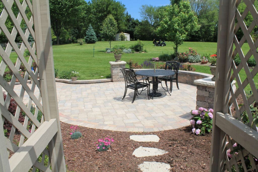 patio installation in West Chicago, IL