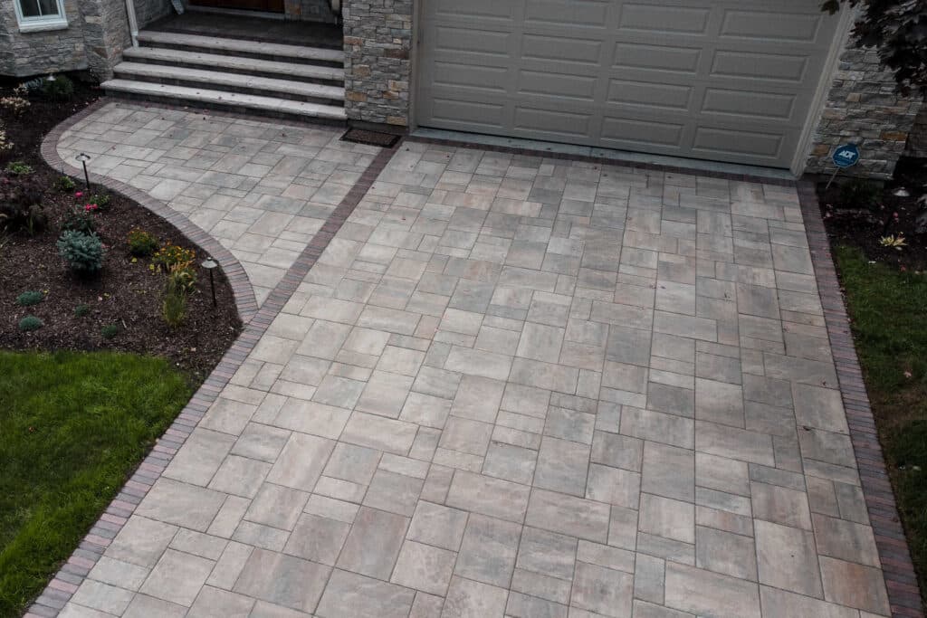 Driveway installation from Narnia Landscaping, West Chicago, IL